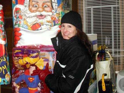 Joyful Traditions Cathie Smith with Big Christmas Presents